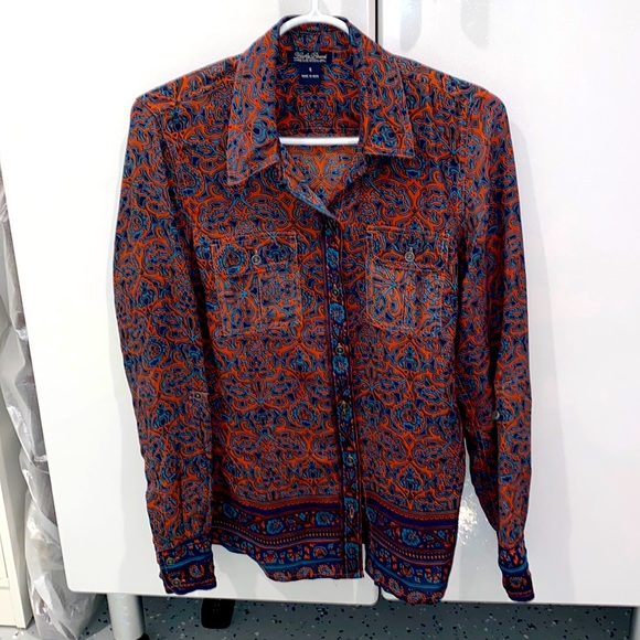 Lucky Brand Woman’s silk blouse size S - Picture 2 of 7